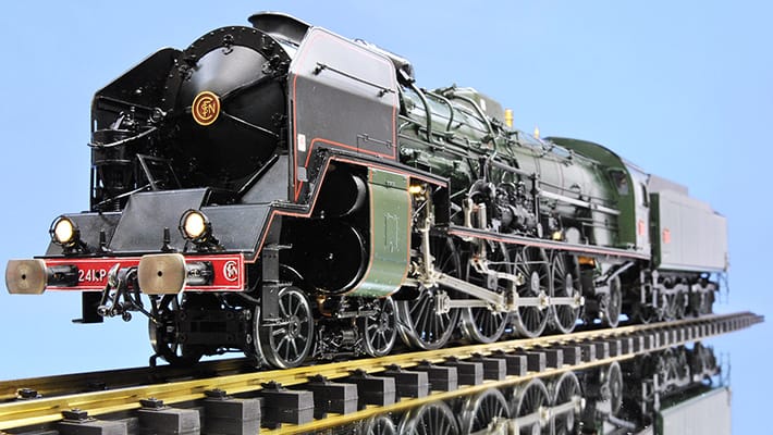 蒸気機関車模型の写真